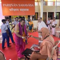 Performance by Students of SPEVC, Virar; Picture Courtesy Shri Dinesh Karkal