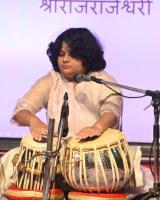 Tabla Performance by Kum Sukanya Bhat; Picture Courtesy Shri Dinesh Karkal