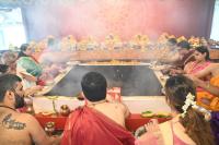 Shri Chandika Homa; Picture Courtesy Shri Dinesh Karkal