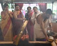 Shri Chandika Homa; Picture Courtesy Shri Dinesh Karkal