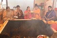 Shri Chandika Homa; Picture Courtesy Shri Dinesh Karkal