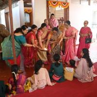 Kumarika Puja; Picture Courtesy Shri Dinesh Karkal