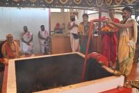 Shri Durga Homa; Picture Courtesy Shri Dinesh Karkal