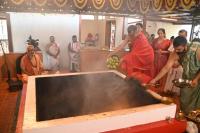 Shri Durga Homa; Picture Courtesy Shri Dinesh Karkal