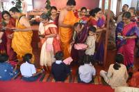 Shri Chandika Homa, Kumarika Puja; Picture Courtesy Shri Dinesh Karkal