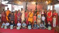 Shri Chandika Homa, Kumarika Puja; Picture Courtesy Shri Dinesh Karkal