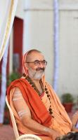 Volunteer Interaction with HH Swamiji; Picture Courtesy Shri Abhinav Kalla