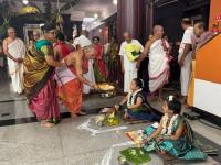 Kumarika Puja; Picture Courtesy Shri Jnanesh Hattangadi Bhat