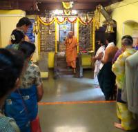 Parama Pujya Swamiji's visit to Shri Uma Maheshwar Devasthan, and H. H. Shrimat Vamanashram Swamiji Samadhi Math, Mangaluru (4th-5th July 2022)