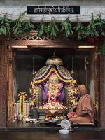 Pujana at Shrivalli Bhuvaneshwari Sannidhi by H H Swamiji (25 August 2023)
