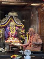 Pujana at Shrivalli Bhuvaneshwari Sannidhi by H H Swamiji (25 August 2023)