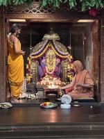 Pujana at Shrivalli Bhuvaneshwari Sannidhi by H H Swamiji (25 August 2023)