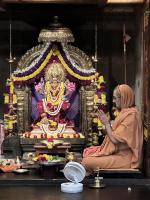 Pujana at Shrivalli Bhuvaneshwari Sannidhi by H H Swamiji (25 August 2023)