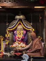 Pujana at Shrivalli Bhuvaneshwari Sannidhi by H H Swamiji (25 August 2023)