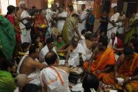 Kalabhivruddi Homa, Mahapooje, Padukapooje, Thirtha Vitarane (Pic Courtesy Sh.Anjan Kaikini)