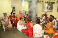 Punar Pratishtha and Kalasha Sthapana at Guru Math, Mallapur on 14 Feb 2021