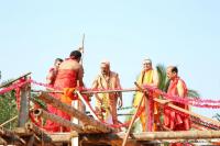 Punar Pratishtha and Kalasha Sthapana at Guru Math, Mallapur on 14 Feb 2021