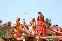 Punar Pratishtha and Kalasha Sthapana at Guru Math, Mallapur on 14 Feb 2021