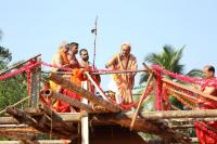 Punar Pratishtha and Kalasha Sthapana at Guru Math, Mallapur on 14 Feb 2021