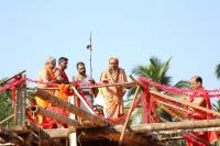 Punar Pratishtha and Kalasha Sthapana at Guru Math, Mallapur on 14 Feb 2021