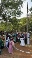 Republic Day programme held at Panchavati in the presence of H.H. Swamiji on 26th Jan 2023.