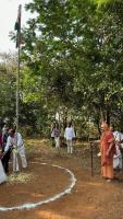 Republic Day programme held at Panchavati in the presence of H.H. Swamiji on 26th Jan 2023.