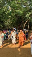 Republic Day programme held at Panchavati in the presence of H.H. Swamiji on 26th Jan 2023.