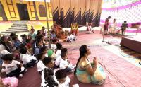 Republic Day programme held at Panchavati in the presence of H.H. Swamiji on 26th Jan 2023.