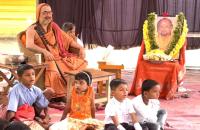 Republic Day programme held at Panchavati in the presence of H.H. Swamiji on 26th Jan 2023.