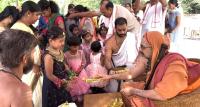 Republic Day programme held at Panchavati in the presence of H.H. Swamiji on 26th Jan 2023.