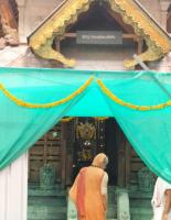 Laying the stepping stone and Dwara puja at Shri Umamaheshwar Temple, Mangaluru (11Dec 2022)