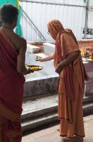 Laying the stepping stone and Dwara puja at Shri Umamaheshwar Temple, Mangaluru (11 Dec 2022)
