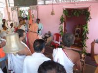 Shilanyas at Shri Mathada Sid dhivinayaka Temple, Neelkantha, Shirali