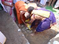 Shilanyas at Shri Mathada Sid dhivinayaka Temple, Neelkantha, Shirali