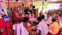 Shilanyas at Shri Mathada Sid dhivinayaka Temple, Neelkantha, Shirali
