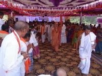 Shilanyas at Shri Mathada Sid dhivinayaka Temple, Neelkantha, Shirali