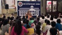 Sanskriti Parichay Yatra 2023 - Deepa Prajwalanam - Ashirvachan and Interaction with H.H.Swamiji at Shri Chitrapur Math Shirali (25 Dec 2023)