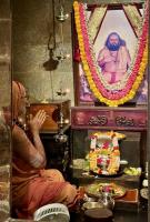 Shodashopachar Puja at HH Shrimat Parijnanashram Swamiji III Paduka Sannidhi, SCM-Shirali (19 March 2024)