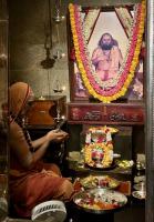 Shodashopachar Puja at HH Shrimat Parijnanashram Swamiji III Paduka Sannidhi, SCM-Shirali (19 March 2024)