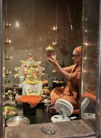 Shodashopachara Puja at Shrimat Keshavashram Swamiji Sannidhi, Shirali (24 Dec 2024) 