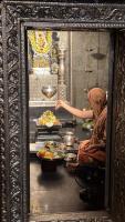 Shodashopachara Puja by HH Swamiji at Hodi Samadhi on Vardhanti Divasa of HH Shrimat Shankarashram Swamiji II - SCM Shirali (23 June 2026)