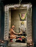 Shodashopachara Puja by HH Swamiji at Shrimad Anandashram Swamiji's Sannidhi on Samaradhana Divasa (25 Aug 2025)