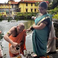 Shri Ananta Chaturdashi Vrita (Nompi) at SCM-Shirali (25th Sep 2026); Picture Courtesy Shri Jnanesh Hattangadi Bhat 