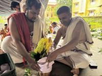 Shri Ananta Chaturdashi Vrita (Nompi) at SCM-Shirali (25th Sep 2026); Picture Courtesy Shri Jnanesh Hattangadi Bhat 