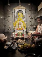 Shri Krishna Janmashtami puja at Shri Chitrapur Math Shirali (4 Sep 2026); Picture Courtesy Shri Jnanesh Hattangadi Bhat