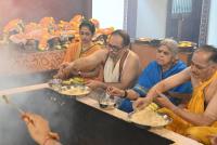 Shri Chandika Homa; Picture Courtesy Shri Dinesh Karkal
