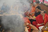 Shri Chandika Homa; Picture Courtesy Shri Dinesh Karkal
