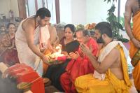 Shri Chandika Homa; Picture Courtesy Shri Dinesh Karkal