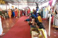 Purnahuti in the Divine Presence of HH Swamiji; Picture Courtesy Shri Abhinav Kalla