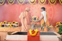 Purnahuti in the Divine Presence of HH Swamiji; Picture Courtesy Shri Abhinav Kalla